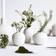 Kähler Hammershøi White Vase 8.5cm 3pcs