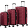 Juskys Rom Set of 3 - Red