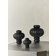 Louise Roe Balloon 08 Ink Black Vase 30cm