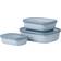 Mepal Cirqula Nordic Blue Matlåda 3st