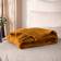 Knitted Blankets Gold (260x240cm)