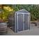 Canopia by Palram Rubicon 6x8 Dark Grey Plastic Shed (Surface du bâtiment 4.2 m²)