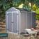 Canopia by Palram Rubicon 6x8 Dark Grey Plastic Shed (Surface du bâtiment 4.2 m²)