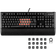 ERAZER Supporter X20 Nordic Black RGB Gaming Keyboard