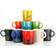 Le Creuset Rainbow Becher 35cl 6Stk.