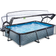Exit Toys Uima-allassetti Stone Grey, 200x300cm, 12V, harmaa, sis. kupu
