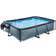 Exit Toys Uima-allassetti Stone Grey, 200x300cm, 12V, harmaa, sis. kupu