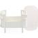 Sebra Classic Doll Bed with Mattress White
