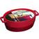 Pyrex Slow Cook Oval Red med lock 5.8 L