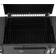 Black Garden Outdoor Charcoal BBQ Grill with Lid Cover Wheels