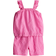 H&M Crinkled Cotton Set 2-piece - Cerise (1282906003)