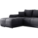 e-zimpaz SCARLO Dark Grey Sofa 290cm 4-Sitzer