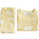 H&M Ribbed Cotton Set 2-piece - Yellow/Seashells (1270934003)