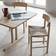 Fredericia Furniture J39 Soaped Oak Kitchen Chair 77cm
