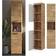 Vicco Mobile Bagno Alto Luna Quercia Wotan 37 x 190 cm