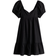 H&M Puff Sleeved Dress - Black