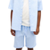H&M Cotton Seersucker Shorts - Light Blue (1276719005)
