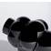 Louise Roe Balloon 04 Black Vase 32cm