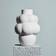 Louise Roe Balloon 04 Raw White Vase 32cm