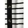 H&M Button Front Rib Knit Dress - White/Black Striped