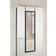 Wenko Arcadia Black Vægspejl 30x120cm