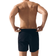 H&M Piping Detail Swim Shorts - Navy Blue
