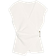 Zara Textured Clasp Top - Oyster White