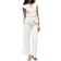 Zara Textured Clasp Top - Oyster White