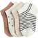 H&M Shaftless Socks 4-pack - Beige