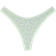 PINK Seamless High Leg Thong Panty - Green Wildrose Print