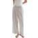 H&M Wide Linen Blend Trousers - Light Beige