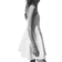 H&M Jacquard Weave Strappy Dress - White