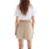 H&M Belted Piqué Shorts - Beige