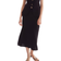 H&M Flared Slip Skirt - Black