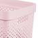 Curver Infinity Chalk Pink Basket 36cm