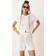 Gina Tricot Knitted Crochet Shorts - White
