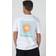 Jack & Jones Vit T-Shirt Saint Tropez Soltryck Baktill Vit