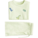 H&M Conjunto De Dos Piezas En Algodón Con Textura - Verde