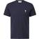 Ami Paris Navy Cotton de Coeur T-shirt - Night Blue