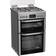 Hotpoint 60cm Dual Fuel Cooker Stainless Steel