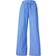 Gina Tricot Co-Ord Cotton Poplin Relaxed Fit Trousers - Blue Stripe