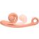Snail Vibe Curve Dual Stimulator Peachy Pink