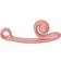 Snail Vibe Curve Dual Stimulator Peachy Pink