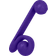 Snail Vibe Dual Vibrator Purple