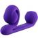 Snail Vibe Dual Vibrator Purple