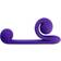 Snail Vibe Dual Vibrator Purple