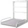 Roba Wall-Mounted Changing Shelf with Changing Pad White/Grey