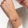 Thomas Sabo Heart Bracelet - Rose Gold/Beige/Pearls