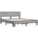 vidaXL Engineered Wood Sengeramme 160x200cm