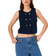 H&M Double Breasted Waistcoat - Navy Blue